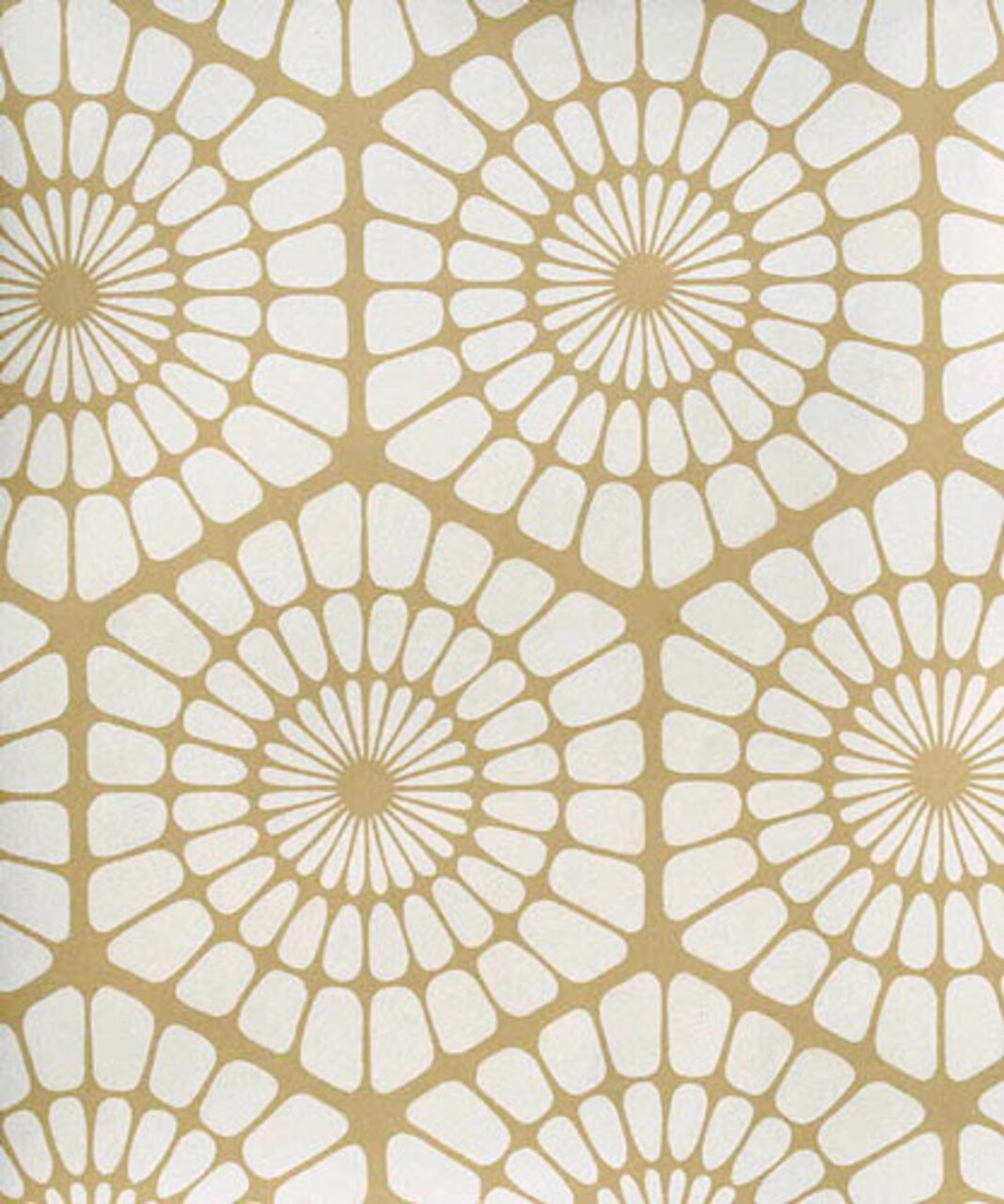 8-Inch Tiled Flower Wall Stencil | 3707A by Designer Stencils | Floral Stencils |